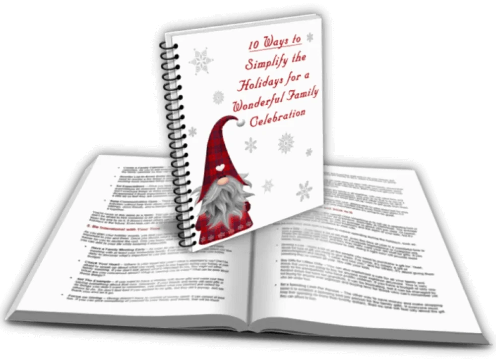 ways to simplify the holidays plr