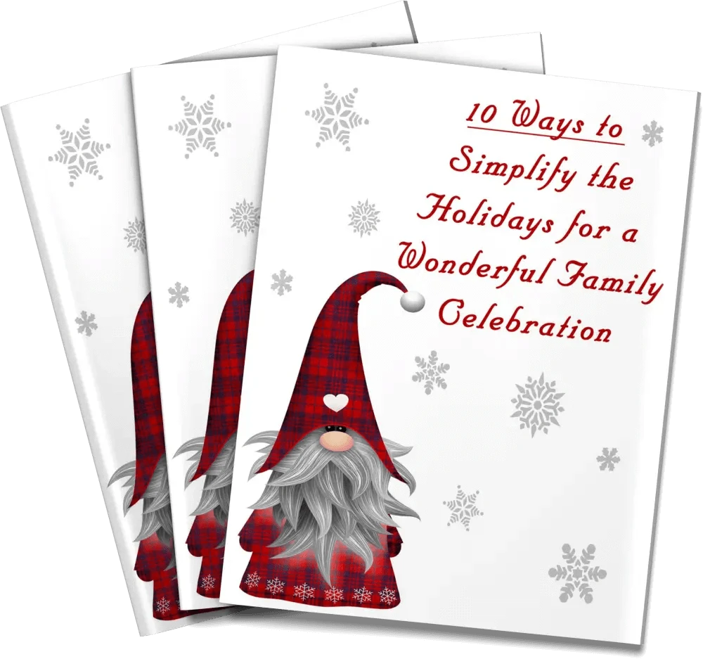 simplifying Christmas and the Holidays PLR