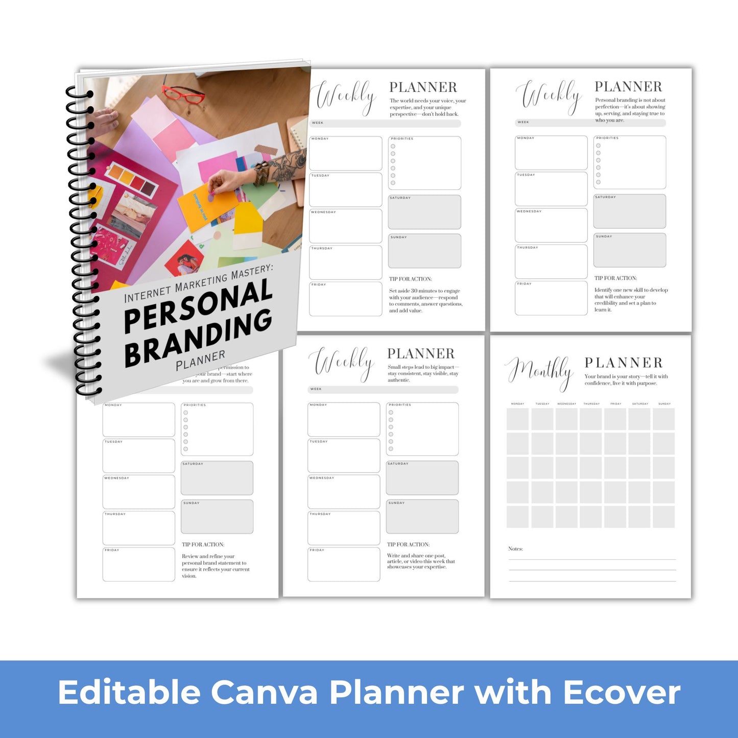 personal branding planner plr