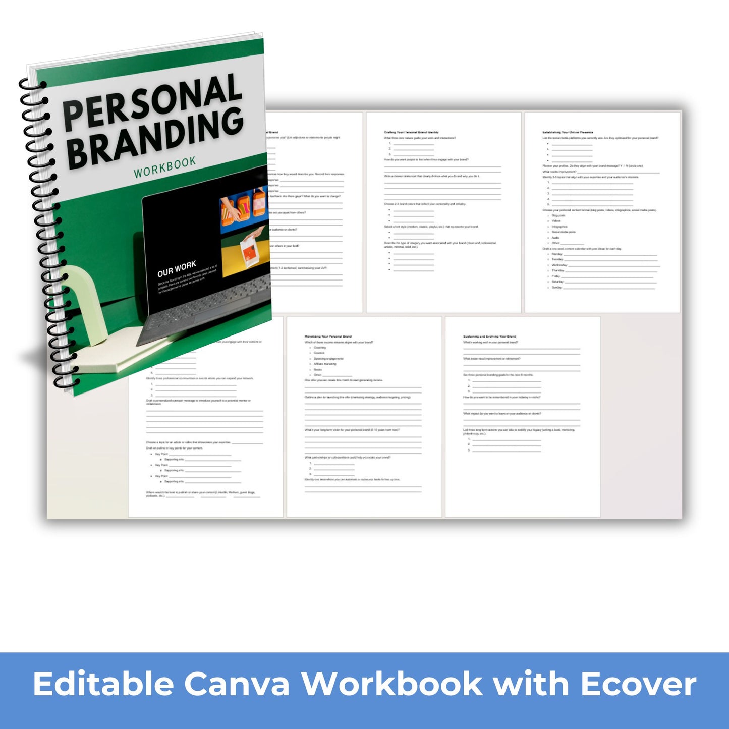 personal branding workbook plr
