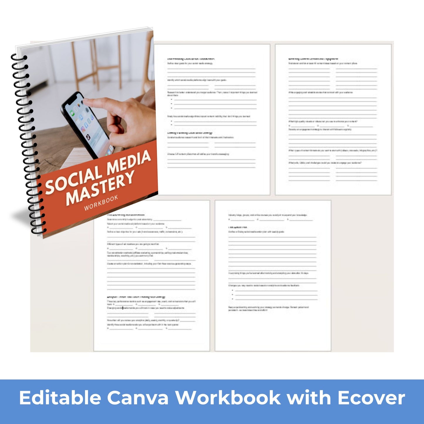social media mastery workbook plr