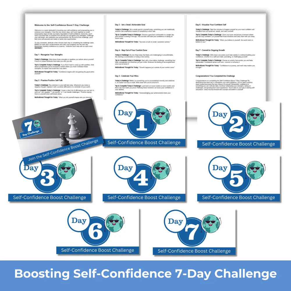 7-Day Boosting Self-Confidence Challenge - PLR PLR Reports