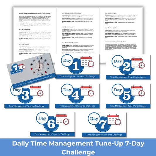7-Day Daily Time Management Tune-Up - PLR PLR Reports