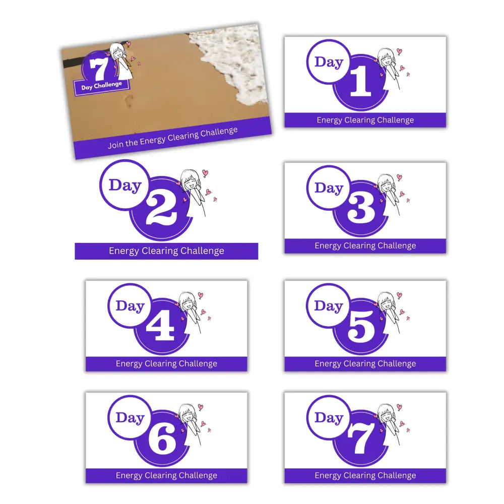 7-Day Energy Clearing Challenge PLR Reports