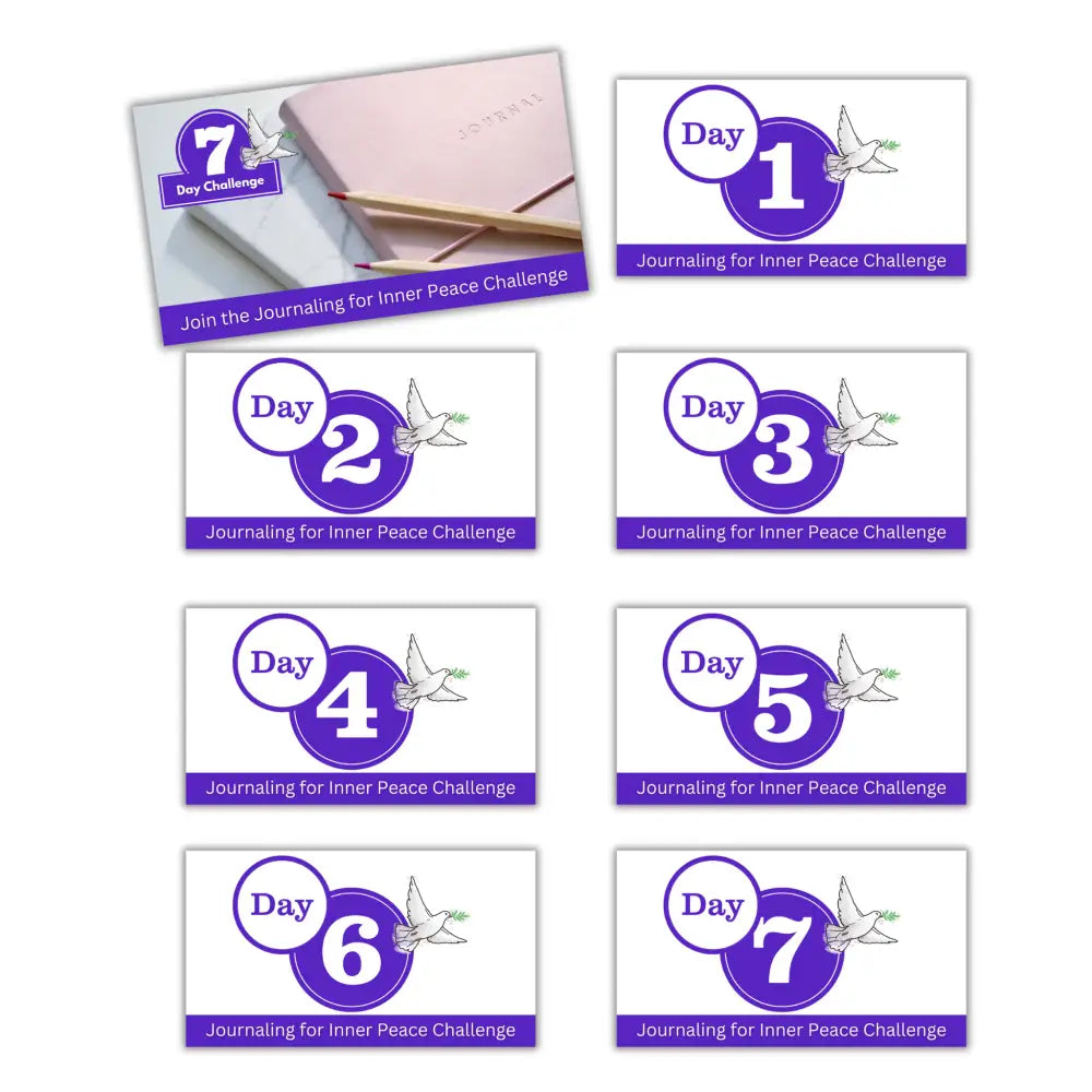 7-Day Journaling for Inner Peace Challenge PLR Reports
