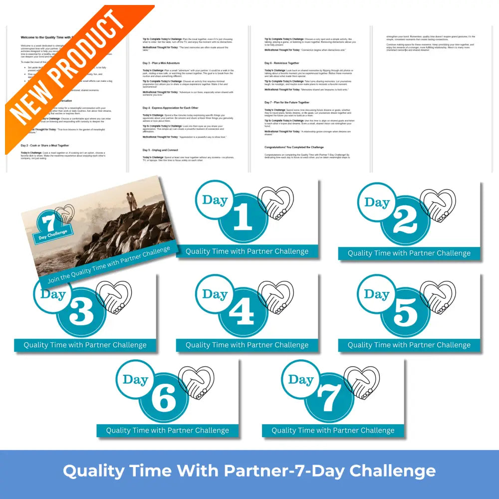 7-Day Quality Time with Partner Challenge PLR Reports