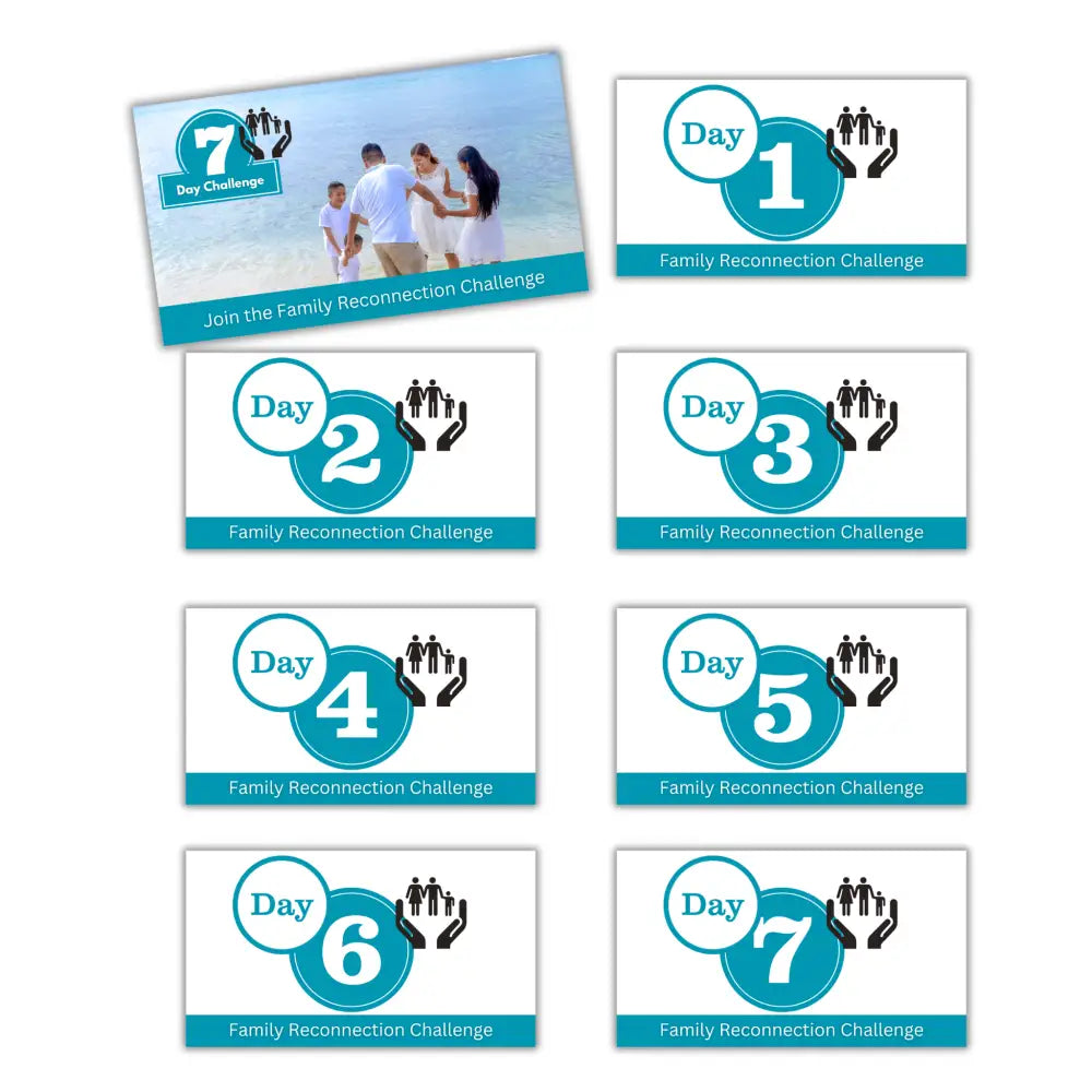 7-Day Reconnecting with Family Challenge PLR Reports