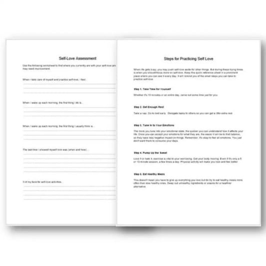 practicing self love plr