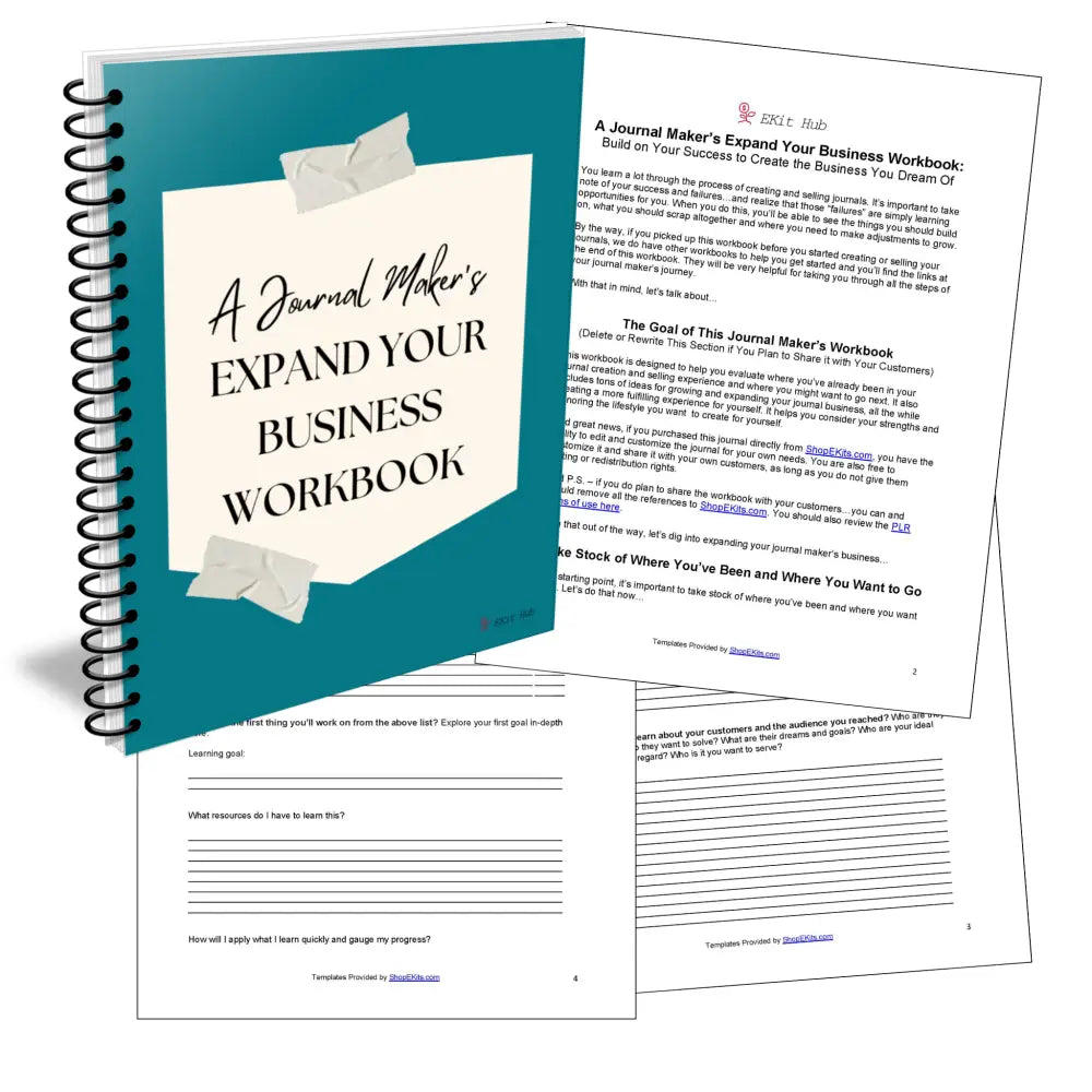 Expand Your Journal Business Workbooks