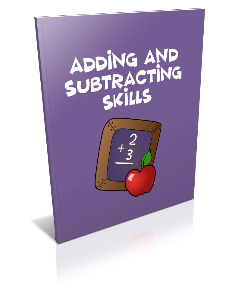 ’Addition And Subtraction’ Kid’s Workbook - Plr Printable Journals