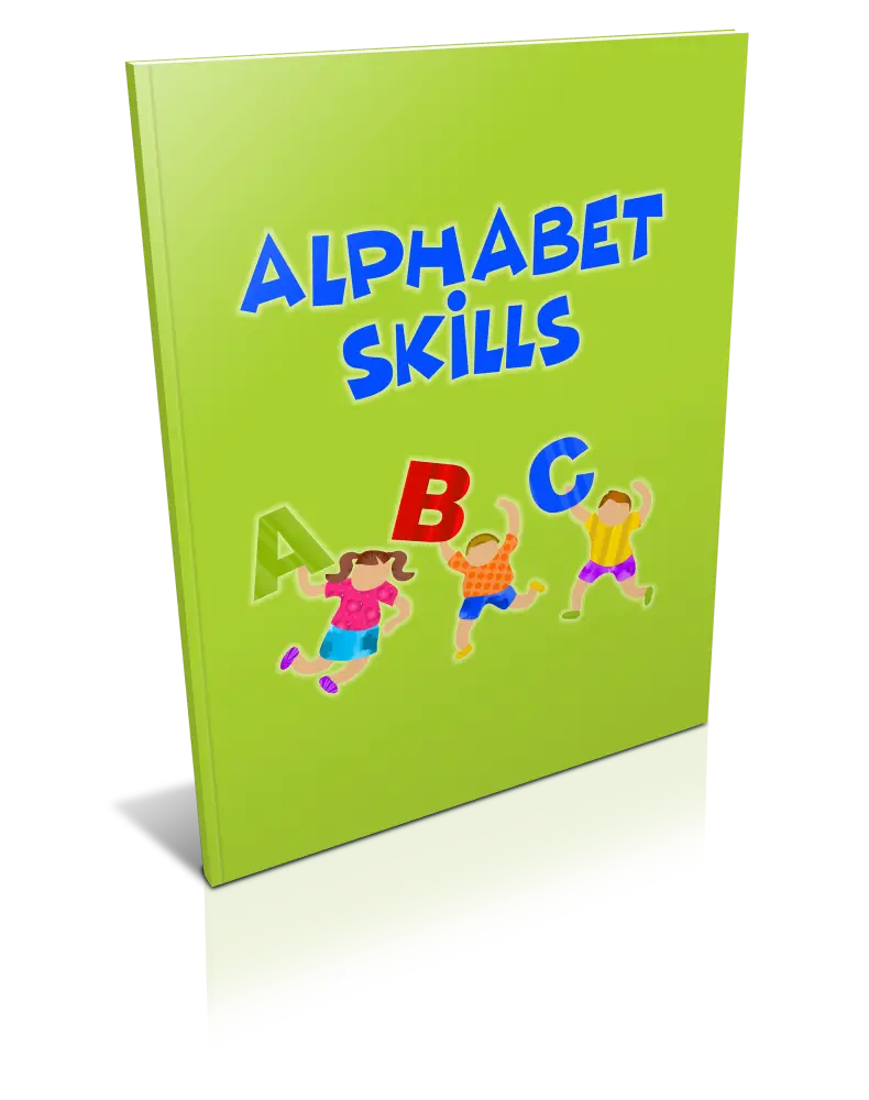 ’Alphabet Skills’ Kid’s Workbook - Plr Rights Printable Journals