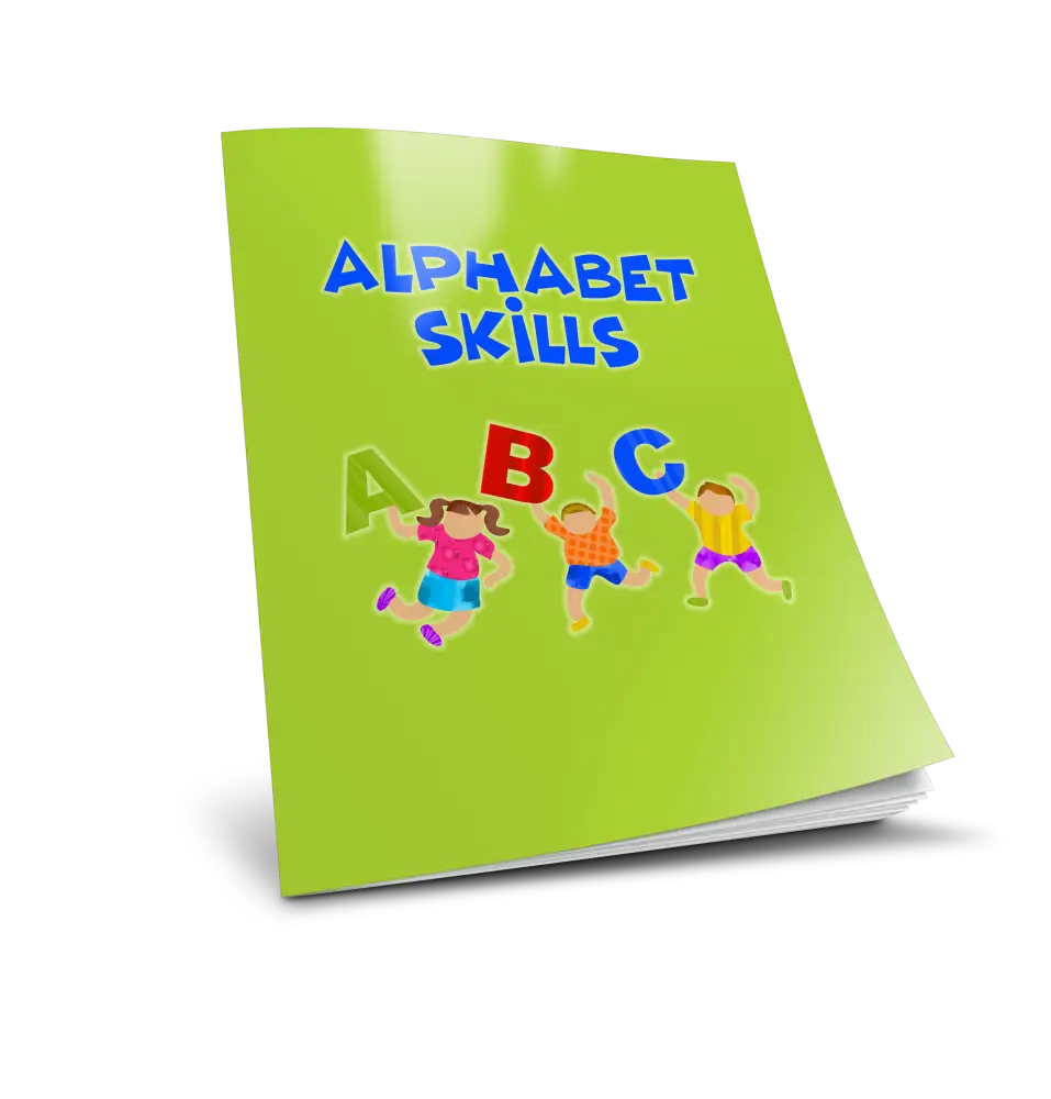 ’Alphabet Skills’ Kid’s Workbook - Plr Rights Printable Journals