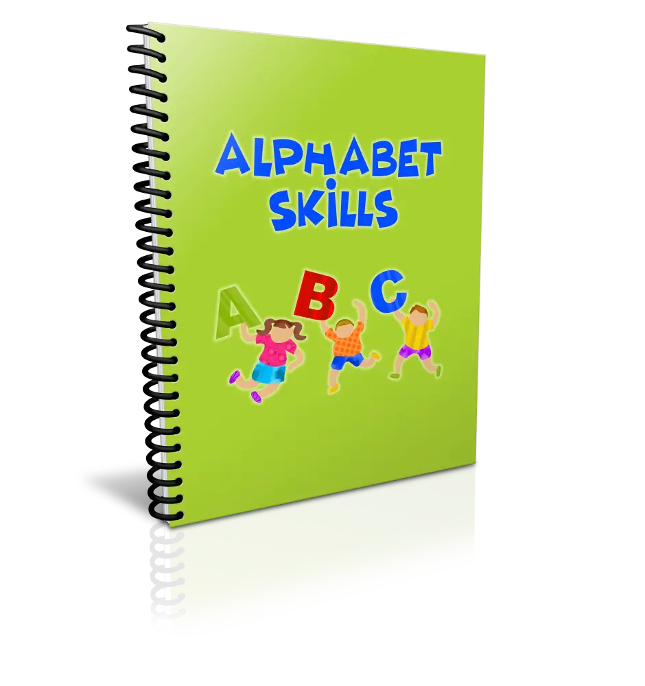 ’Alphabet Skills’ Kid’s Workbook - Plr Rights Printable Journals