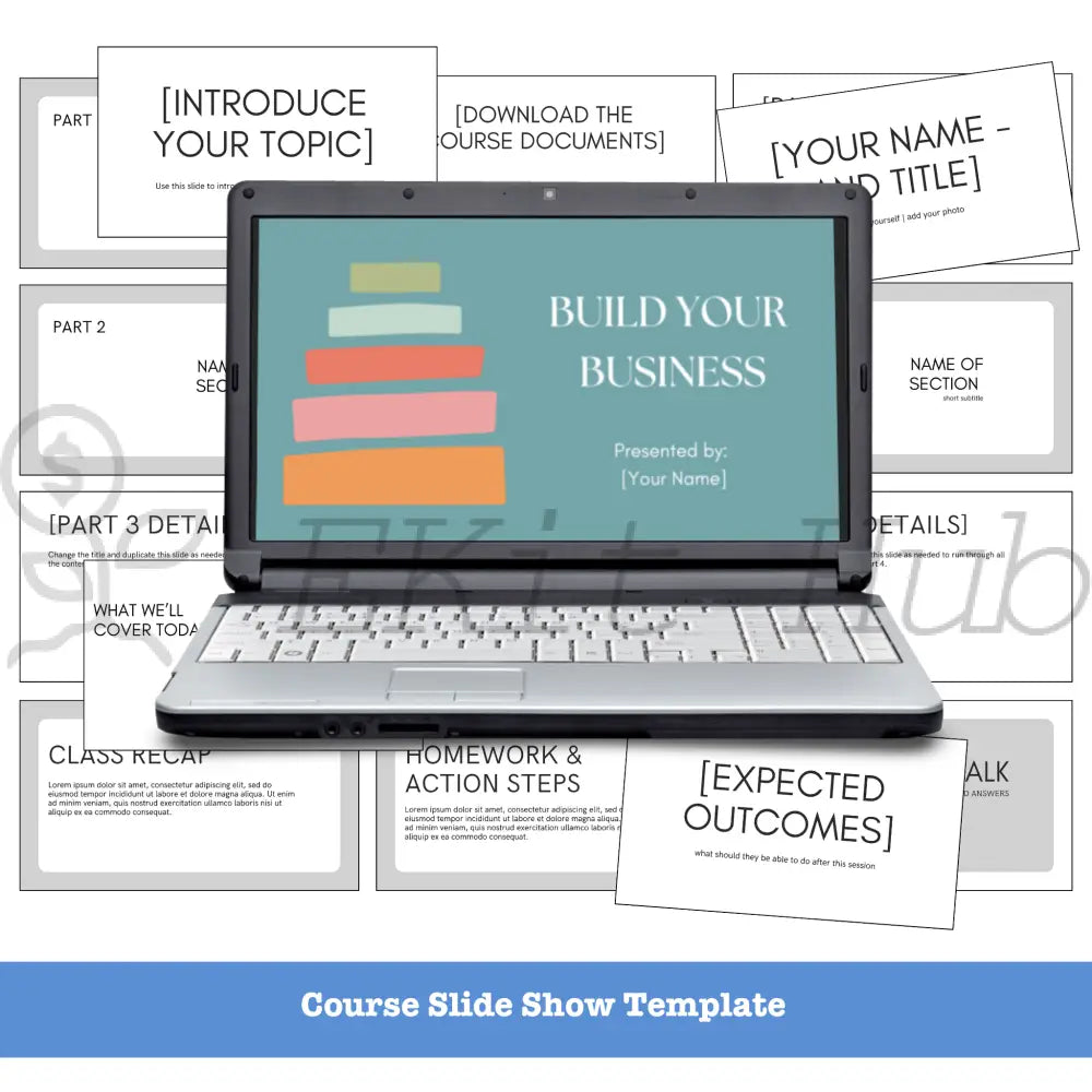 Business Niche Slide Show Template