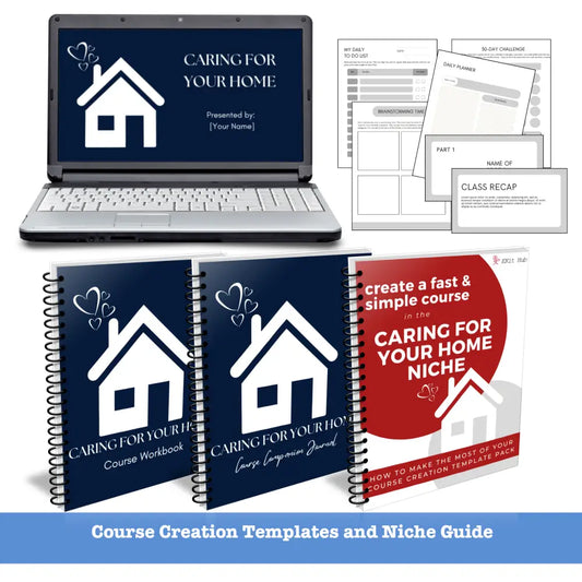 home care niche course template