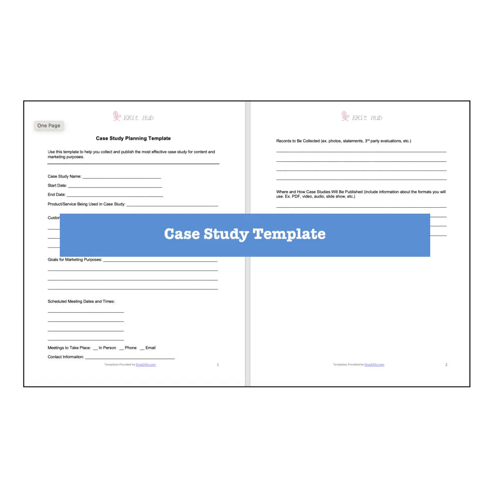 Case Study Template
