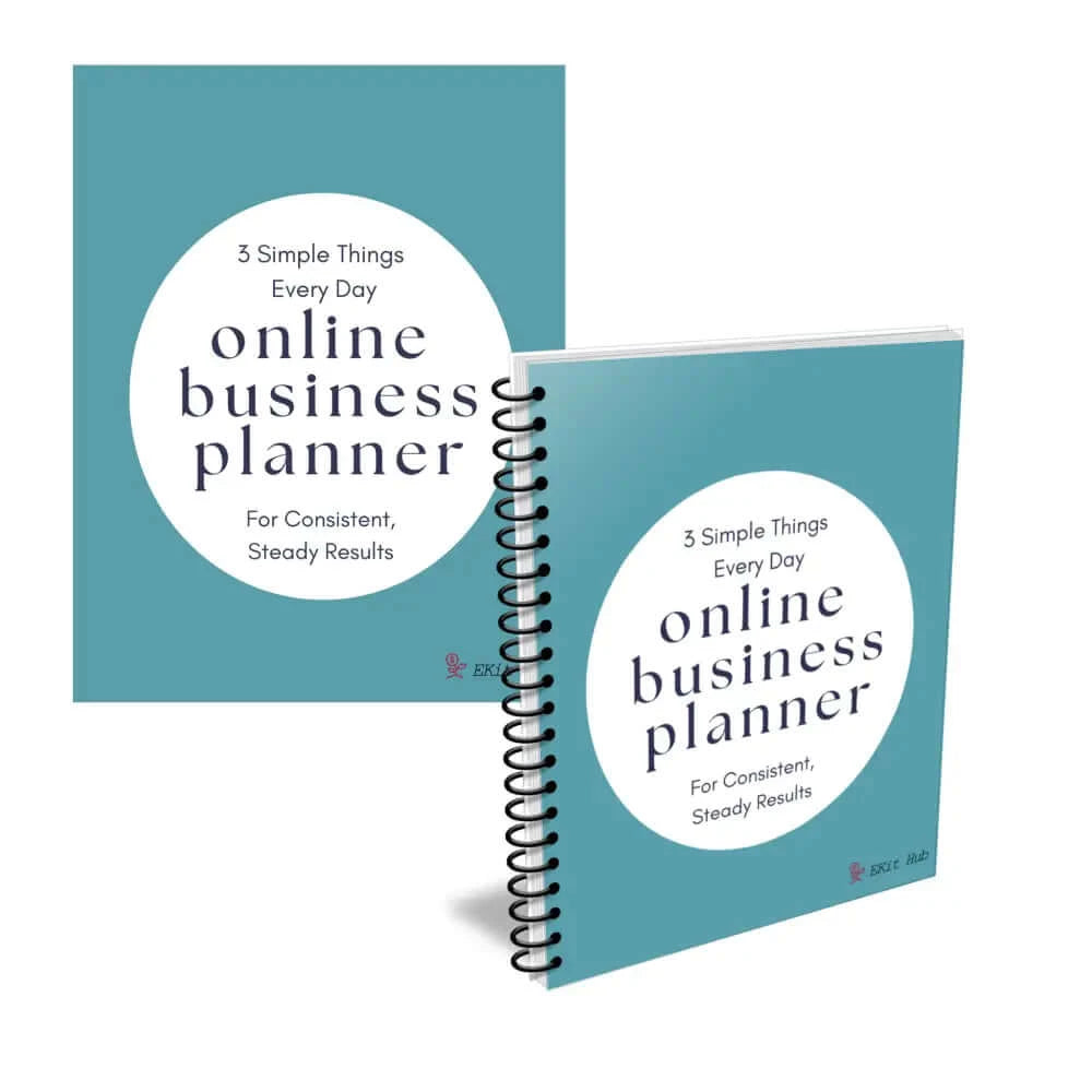 Customizable Online Business Planner - 3 Simple Things To Do Plr Rights Templates