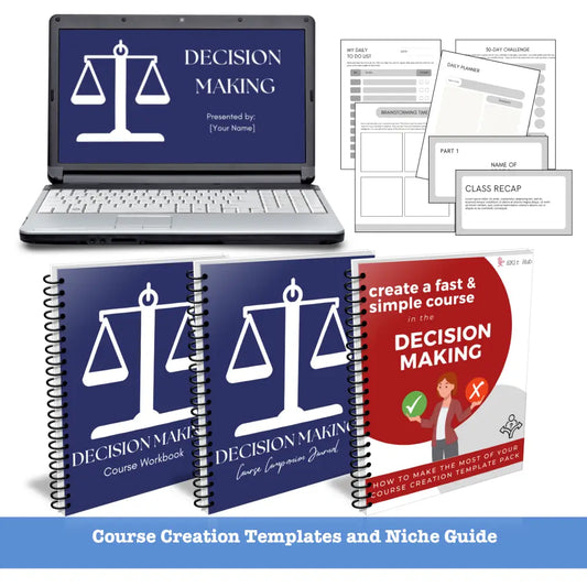 decision making niche course template