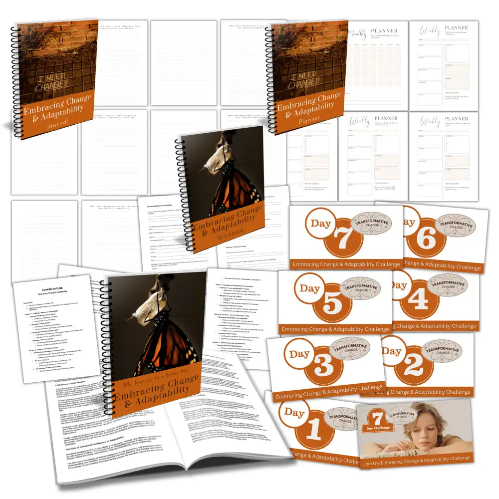 Embracing Change & Adaptability - A Better Me PLR Course PLR Reports