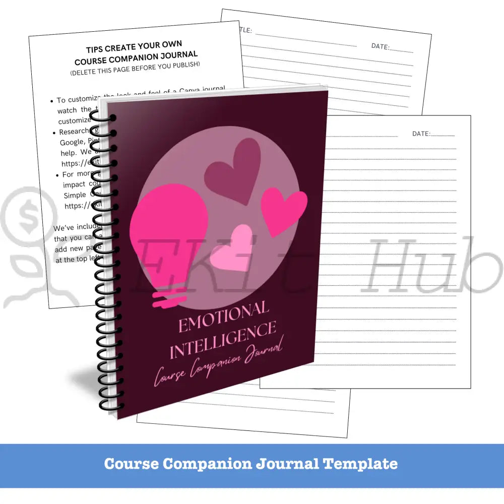 emotional intelligence course template