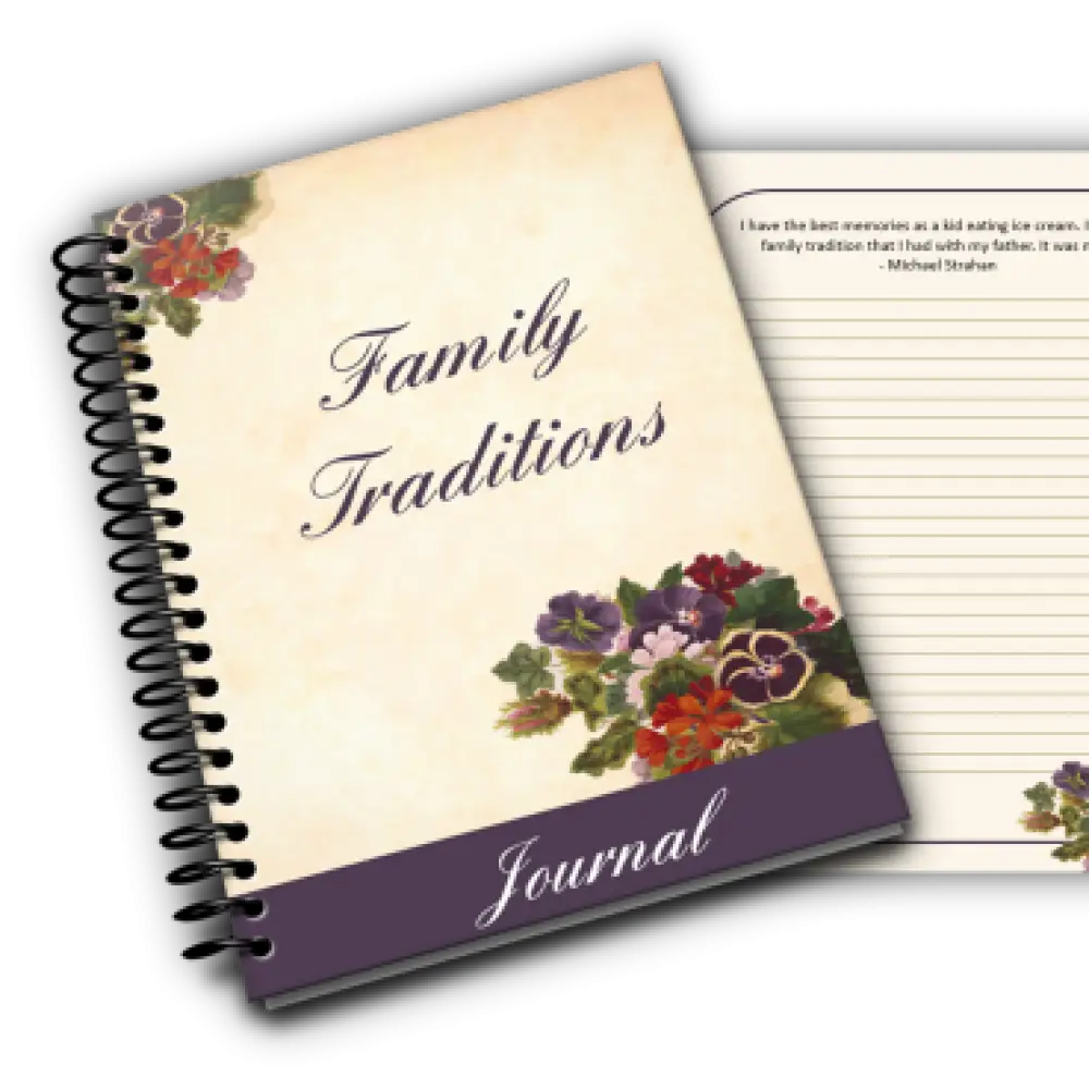 family-traditions-holiday-plr-printable-journal