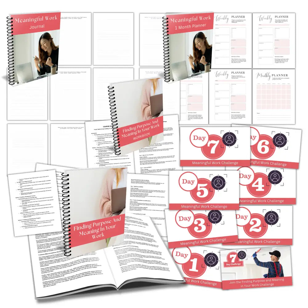 Finding Purpose and Meaning in Your Work - PLR Course PLR Reports