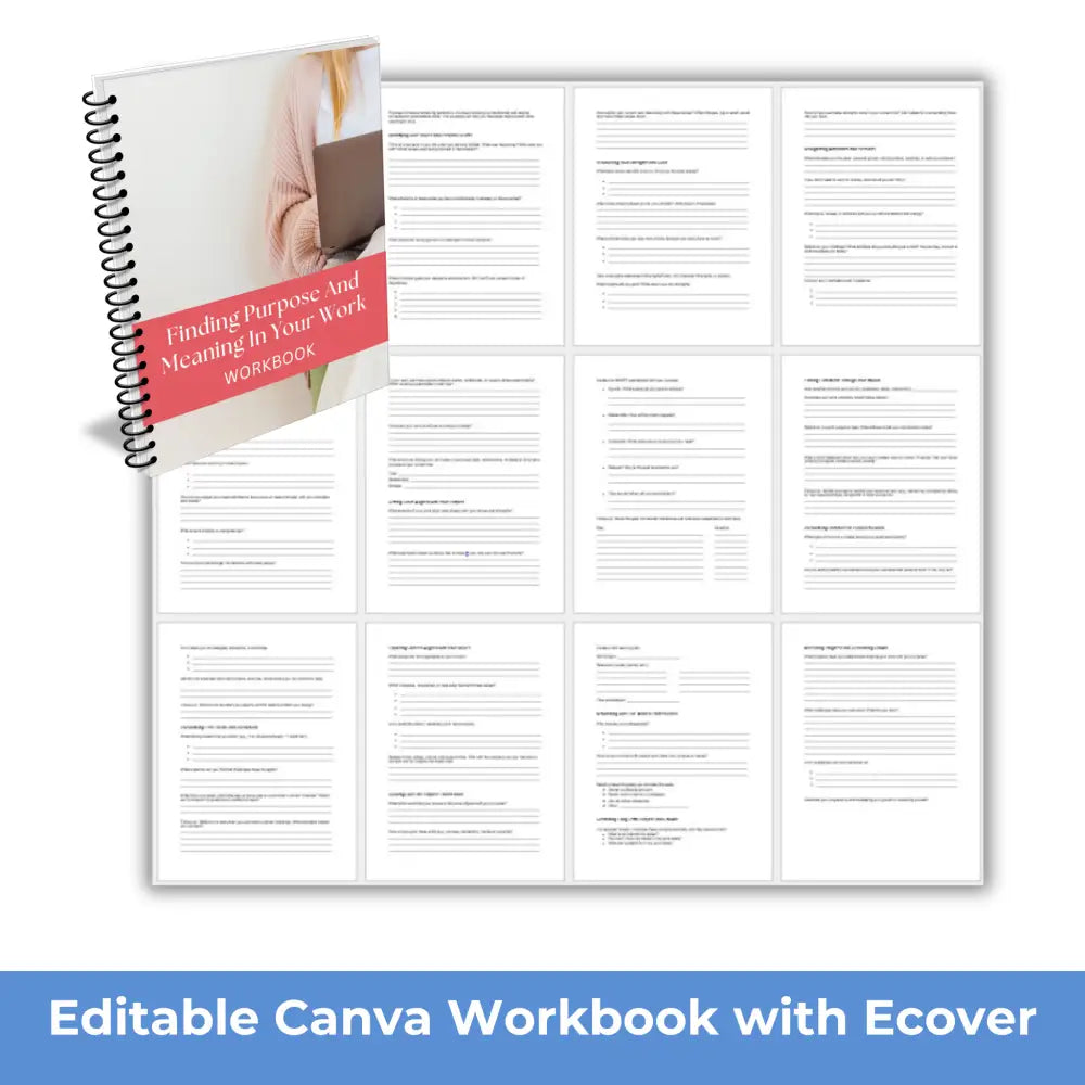 Finding Purpose and Meaning in Your Work - PLR Course PLR Reports