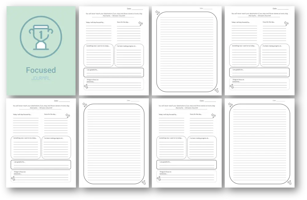 focused commercial use journal