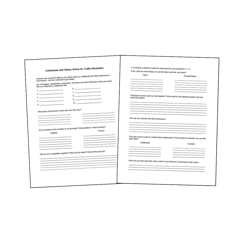 Collaborations for Traffic Templates