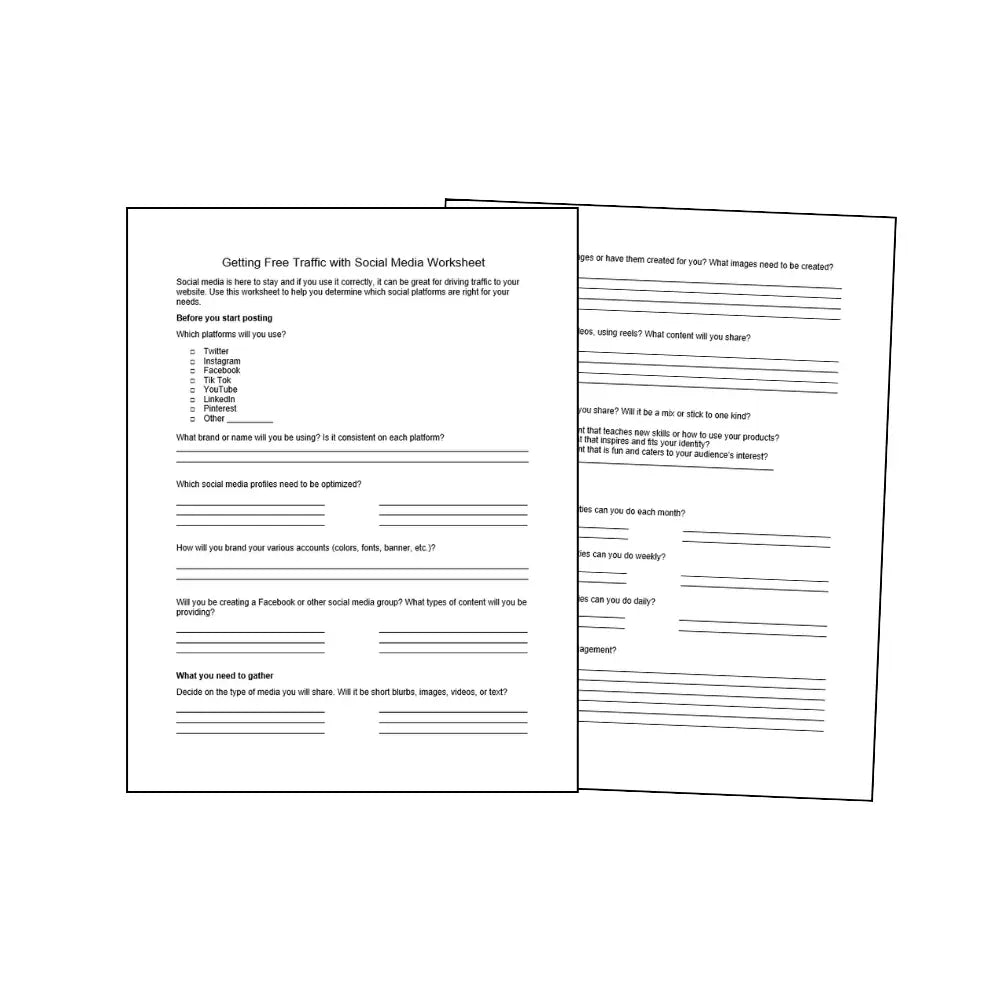 Social Media Traffic Templates