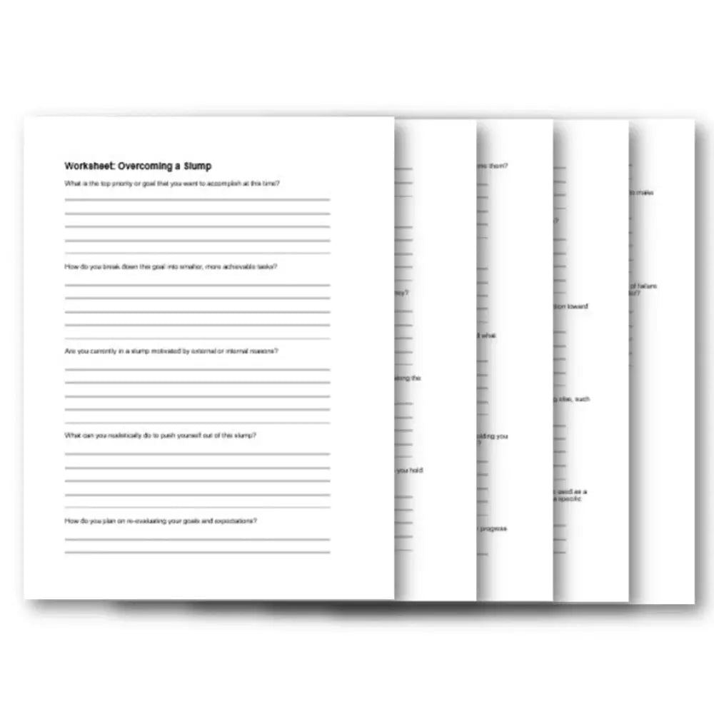 Getting out of a slump wks plr