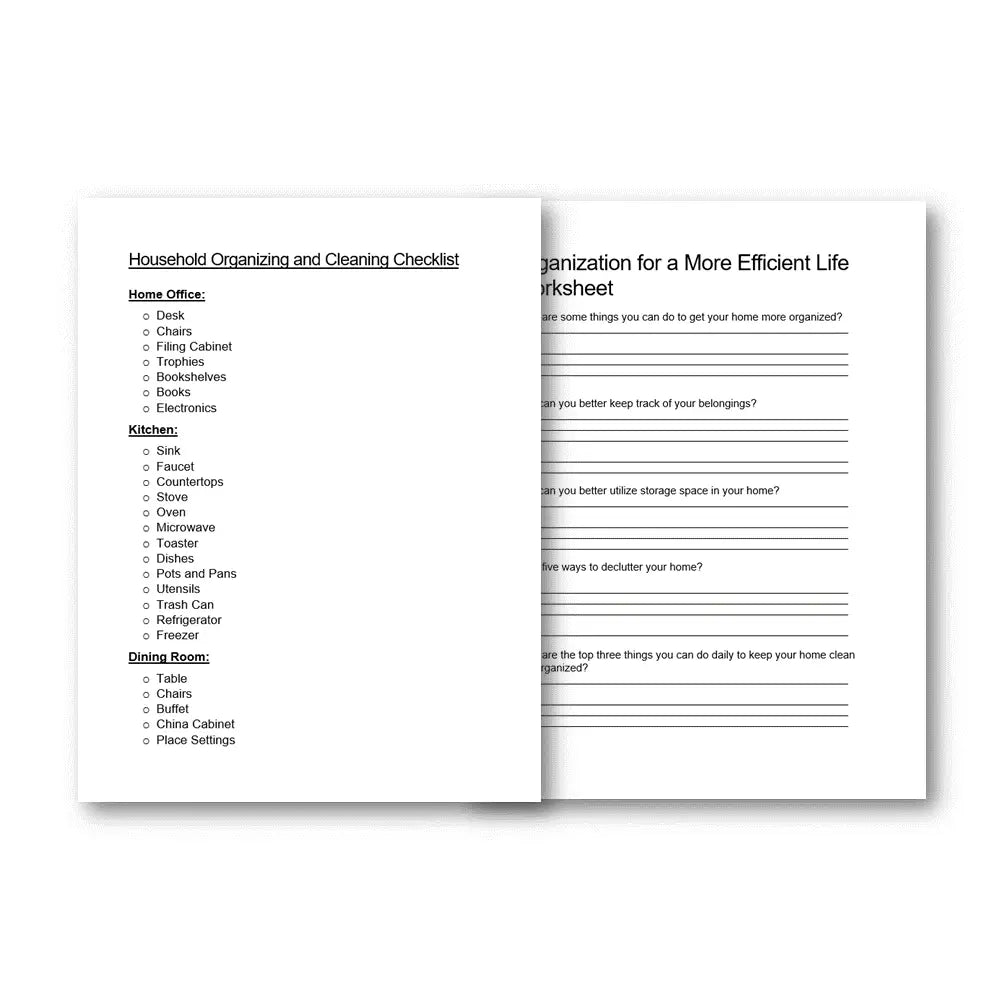 household organization plr