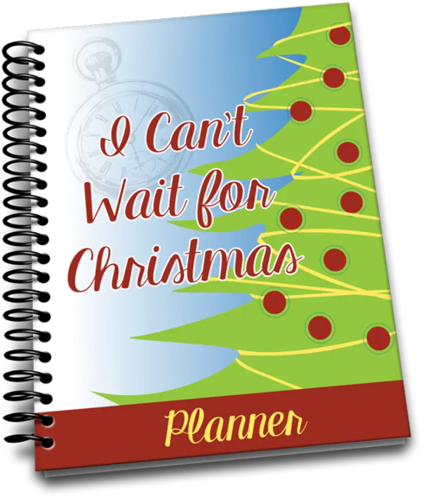 I Cant Wait For Christmas Plr Planner Printable Planners