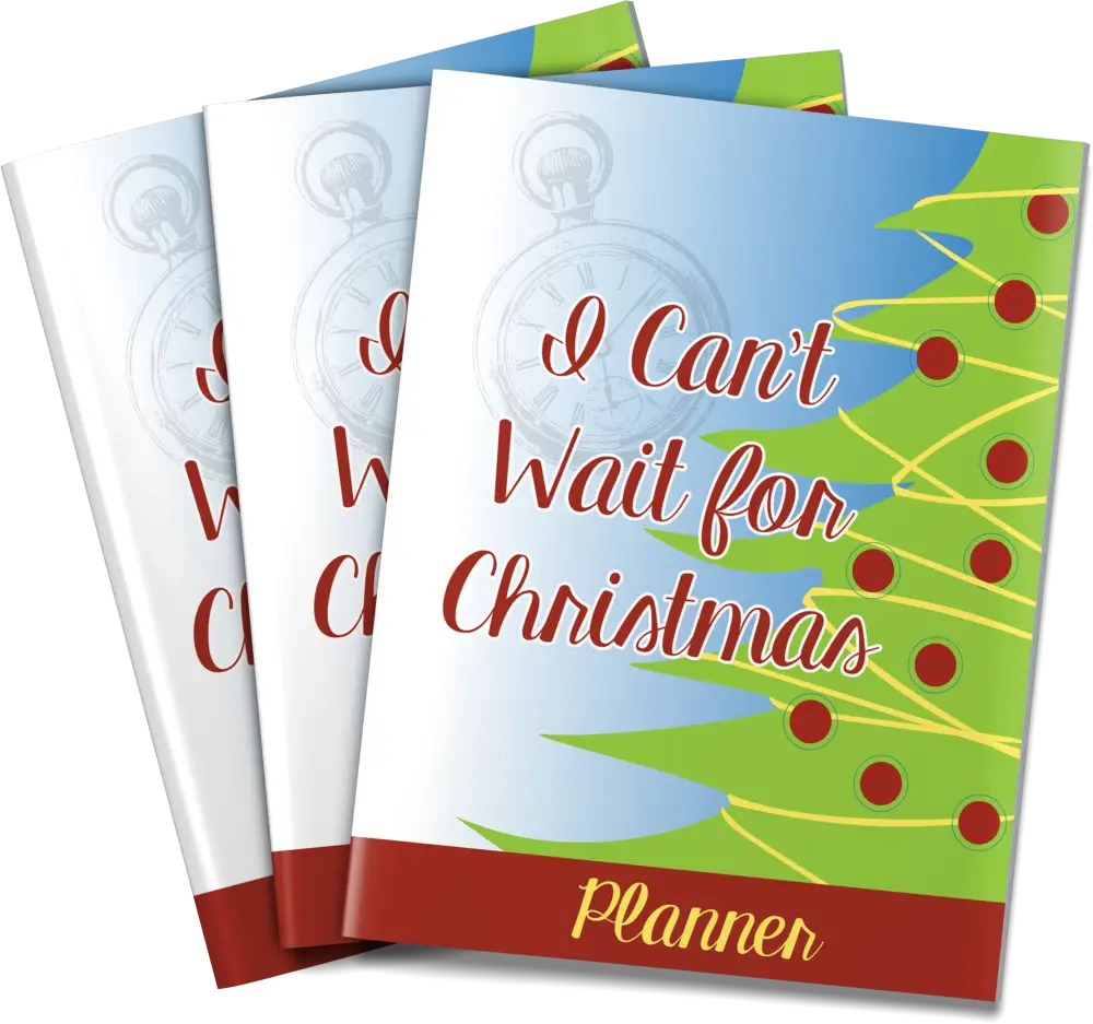 I Cant Wait For Christmas Plr Planner Printable Planners