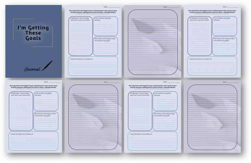 getting these goals commercial use journal