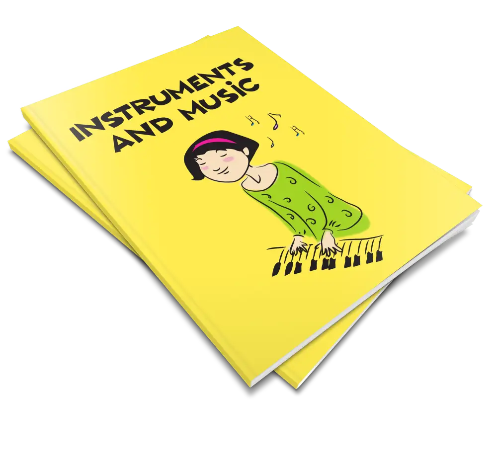 Instruments and Music PLR Activity Book