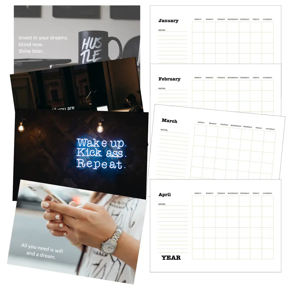 Internet Marketing Life Printable PLR Calendar