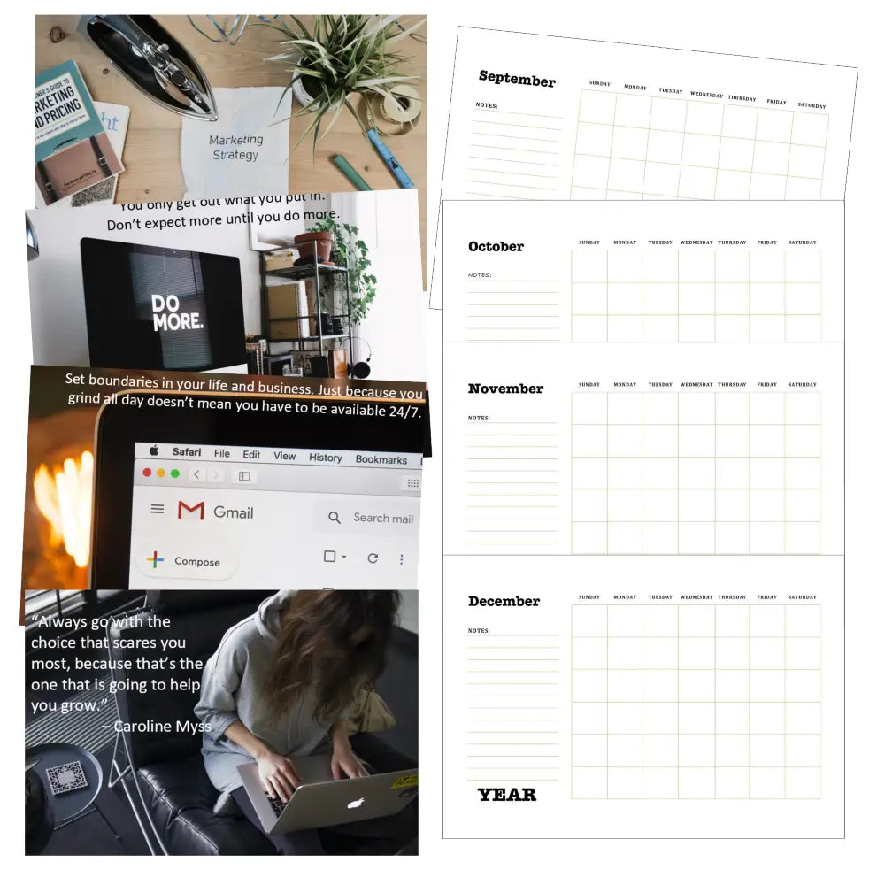 Internet Marketing Life Printable PLR Calendar