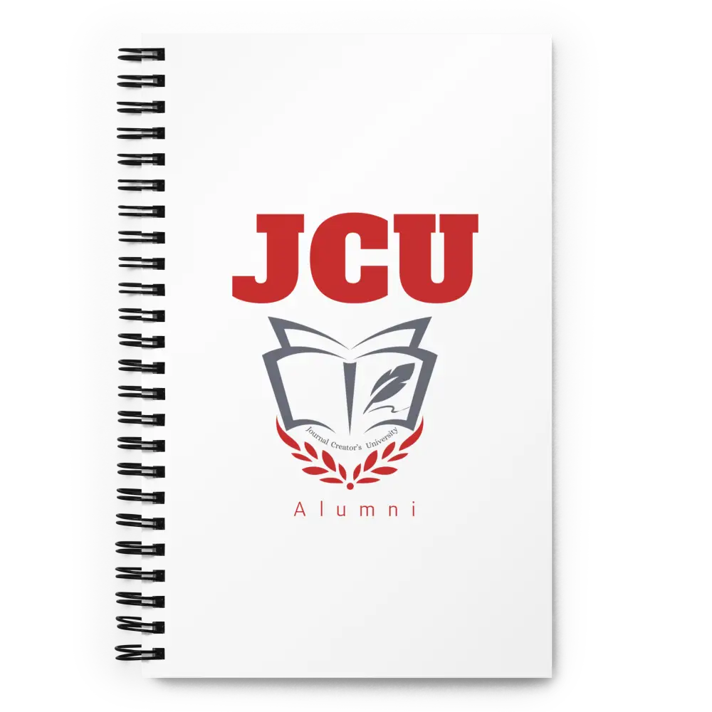 Jcu - Journal Creator’s University Alumni Notebook