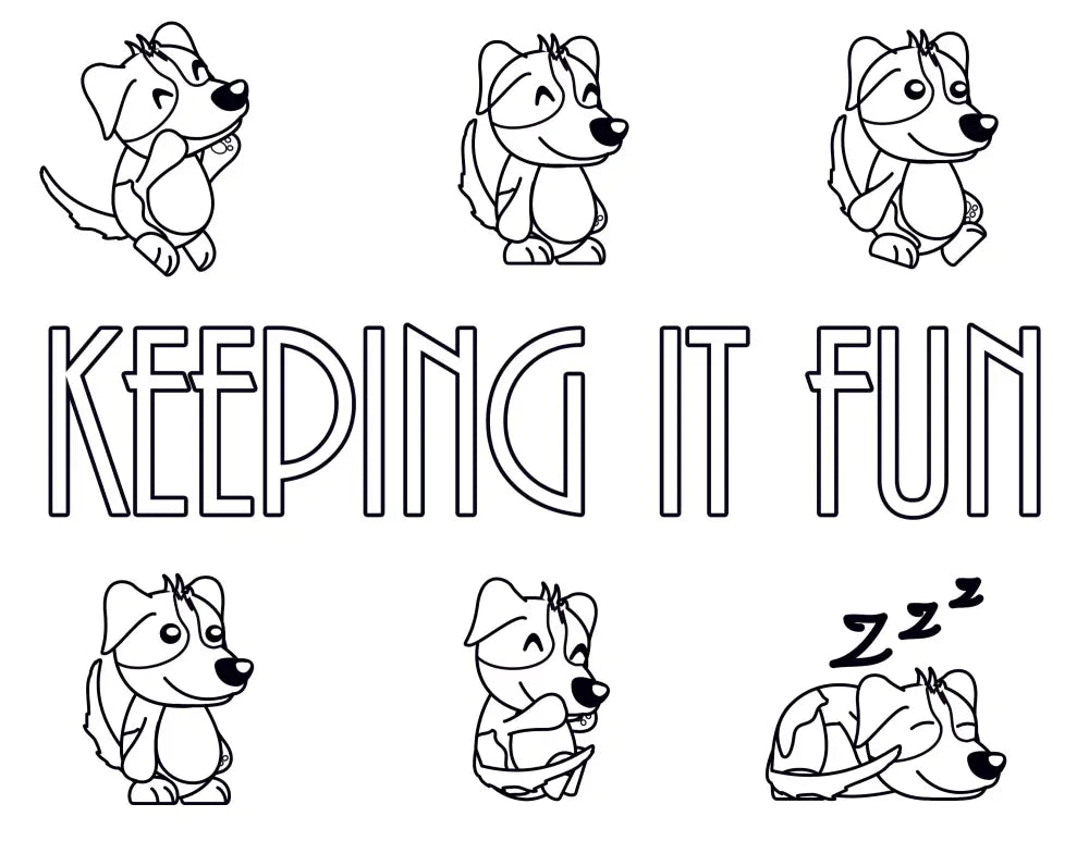 Keeping It Fun Plr Coloring Page - Inspirational Content With Private Label Rights Pages