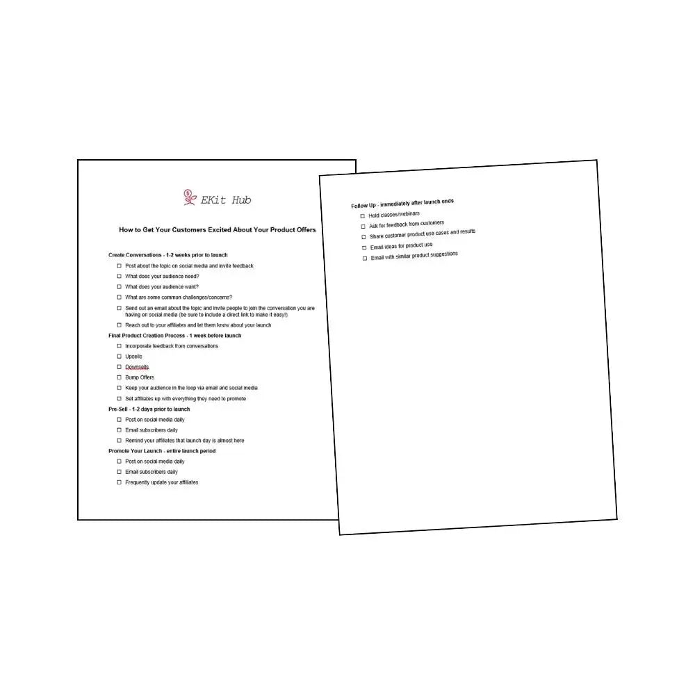 Make More Per Sale Mindset Checklist And Worksheet Plr Reports