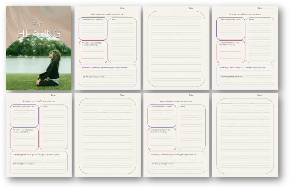 my healing private label rights journal