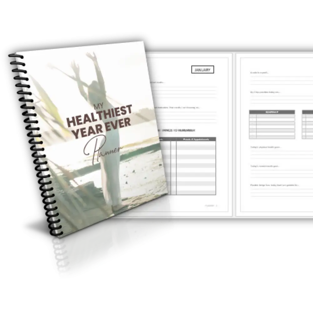 My Healthiest Year Ever PLR Planner