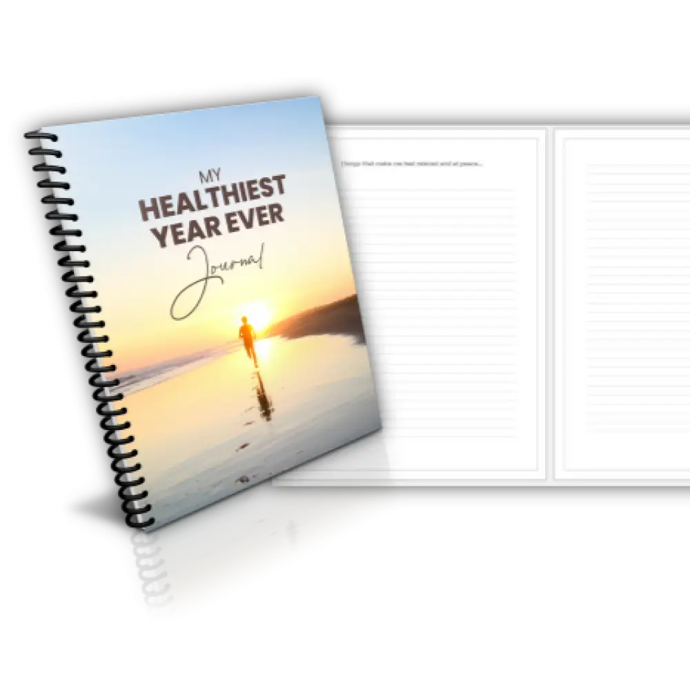 My healthiest year ever journal printable plr