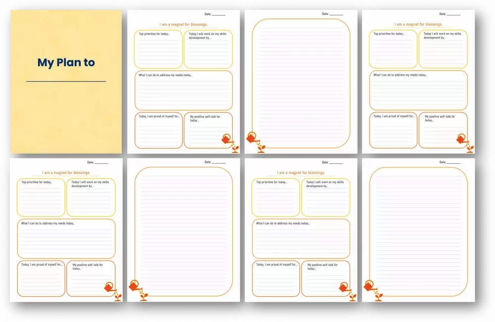 my plan to plr journal
