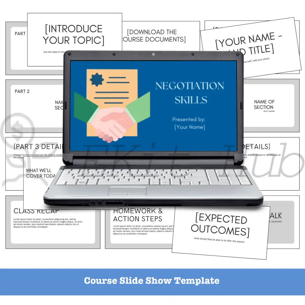 niche course templates