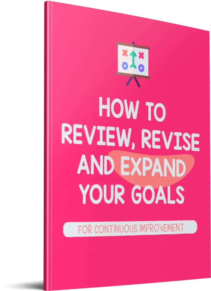 how to review, revise, and expand your goals report plr