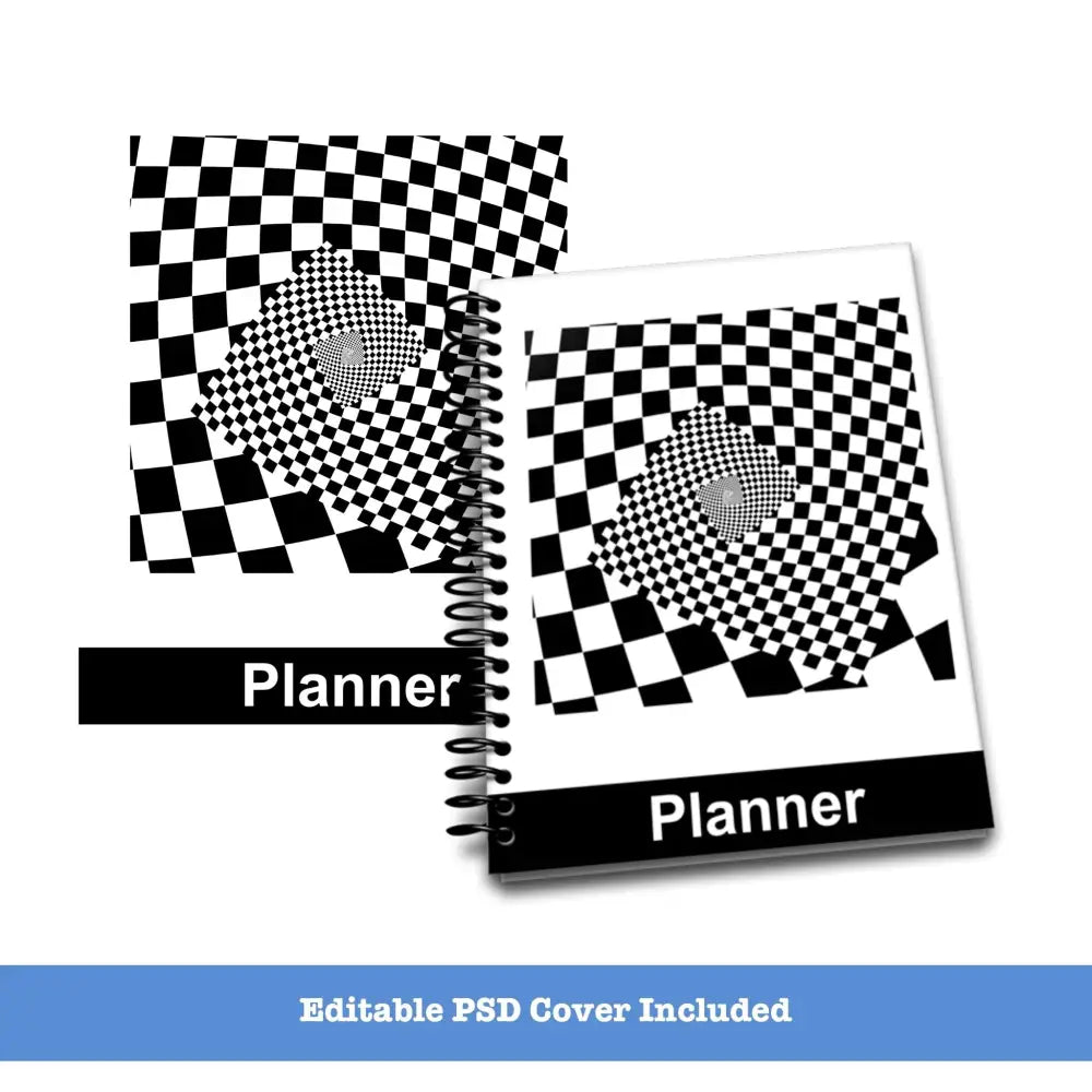 On Sale - ’Hypnotic’ Plr Creativity Planner Printable Planners