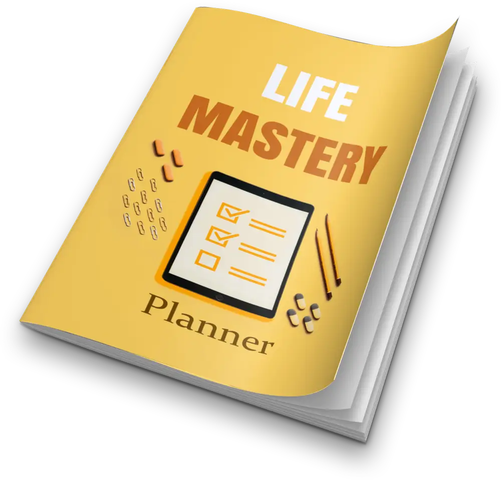 Life Mastery 365-Day Printable Planner Plr Planners