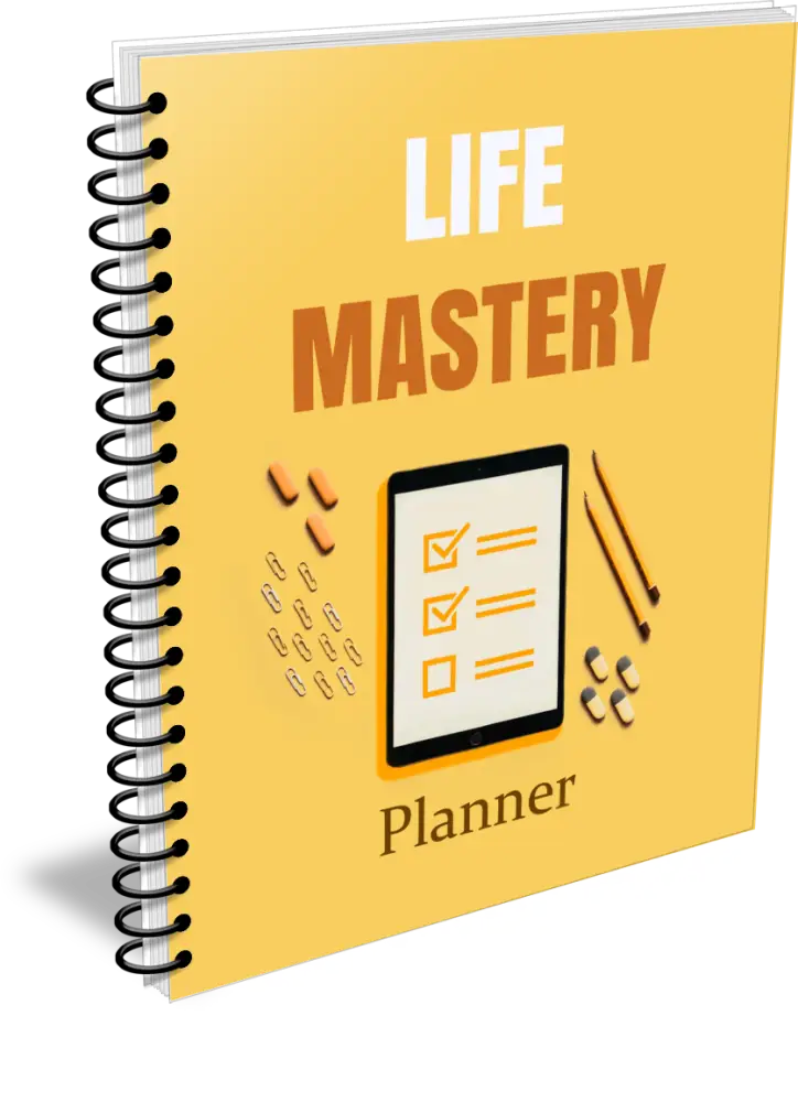 Life Mastery 365-Day Printable Planner Plr Planners